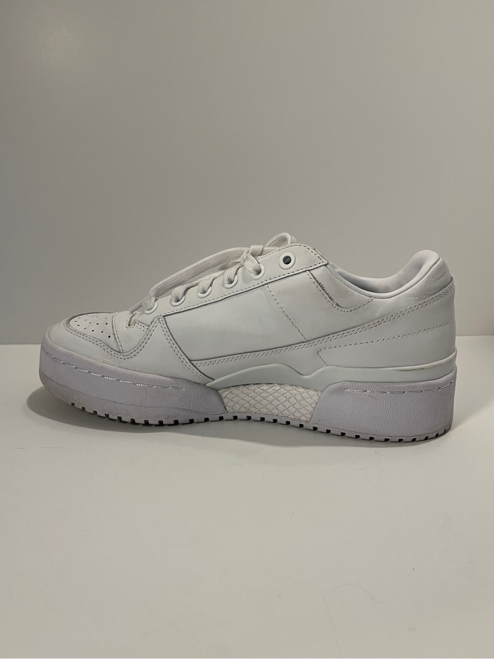 Adidas Forum Low Triple White Womens Size 9 Chunky - Picture 5 of 11